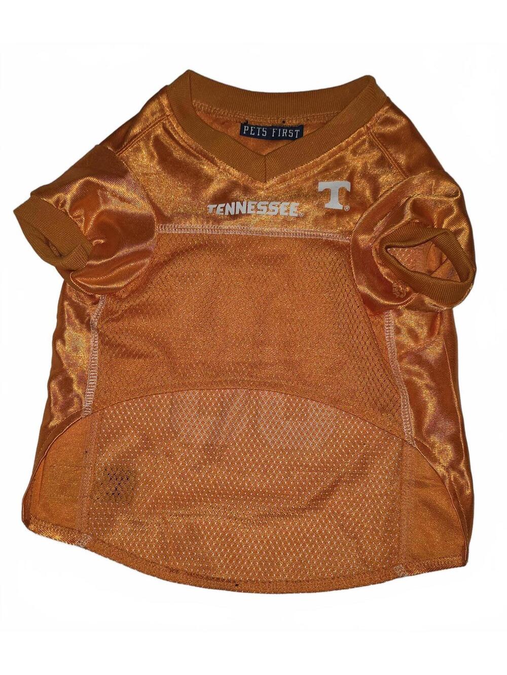 Tennessee Volunteers Dog Jersey Size Medium Orange Polyester